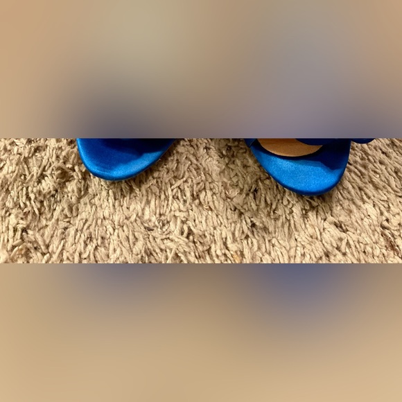 Badgley Mischka Blossom Blue Heels sz11 - Picture 8 of 9